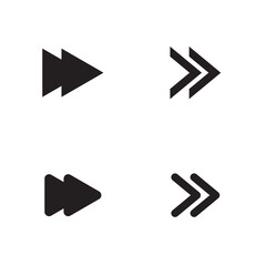 fast forward icon illustration isolated vector sign symbol