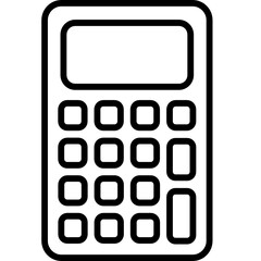 calculator icon vector