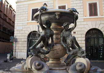 Roma, Fontana delle tartarughe al Ghetto