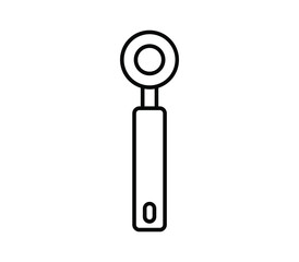 Pizza cutter icon