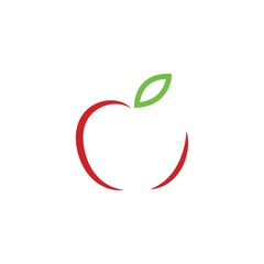 Apple icon vector illustration design