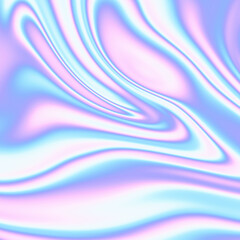Holographic abstract background. Colorful texture in pink - blue color. Texture for the design of cover, banner, booklet.