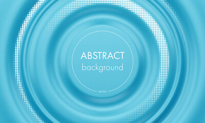 Rippled metallic surface. 3d realistic background for cover, invitation, advertise