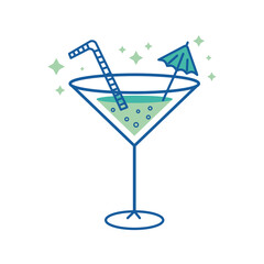 tropical green drink