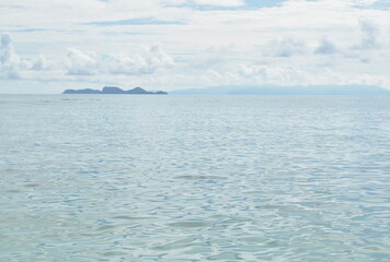 landscape of sea from Lipe island travel location in Thailand