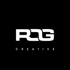 ROG Letter Initial Logo Design Template Vector Illustration