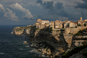 Fototapeta na wymiar Old city Bonifacio, Corsica, France