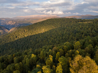 Obraz premium Dzhily-Su Road. Caucasian Mountains