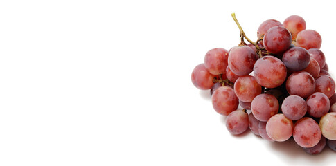 Grape isolated on white background.