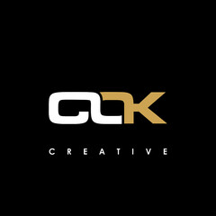 COK Letter Initial Logo Design Template Vector Illustration