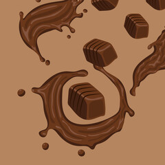 liquids chocolates bars