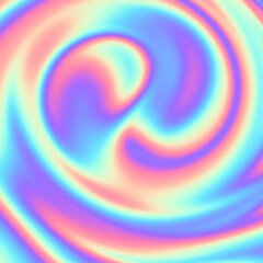 Holographic abstract background. Colorful texture in purple - neon color. Texture for design cover, banner, booklet.