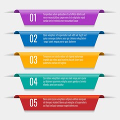 Tabs banners elements