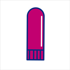 sex toy vector icon, on white background