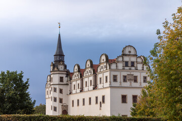 Fototapeta na wymiar Johannbau Schloss Dessau, Dessau-Roßlau, Sachsen-Anhalt
