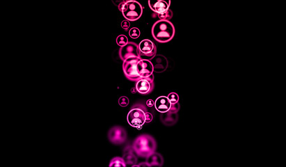 icone, utenti, persone, condivisioni, network, tecnologia