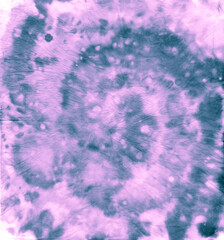 Tie Dye Shirt. Pink Batik Print. Tye Dye Circular Background. Abstract Psychedelic Backdrop. Color Ink Paint. Old Circle Pattern. Hippie Artistic Kaleidoscope. Spiral Design. Tie-dye Shirt.