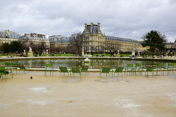 Tuilerien Park in Paris 