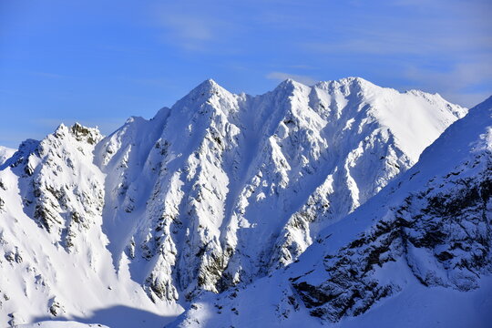 The Tatras, mountains, trail conditions, winter in the Tatra National Park, Poland