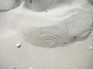 Der feine Sand der Ostseeküste auf Usedom