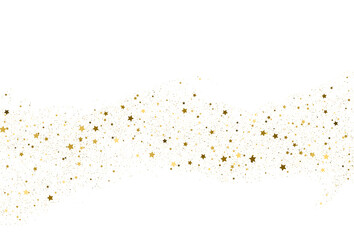 Fototapeta premium Golden stars texture. Holiday digital paper