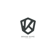 Alphabet letter Initial K, KK logo premium business typeface, minimal, innovative concept, creative, symbol, company, sign, Monogram, vector, startup, template graphic design.