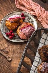 Fresh Bakery Selection of Gourmet Breakfast Pastries