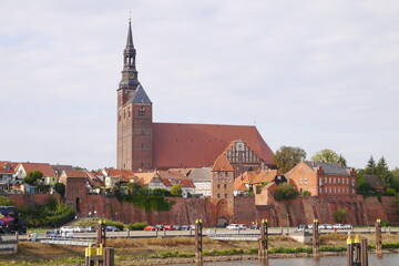 Tangerm&uuml;de von der Elbe
