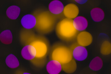 Obraz premium Multi-colored blurry wallpaper lights