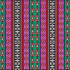  Ornament  is made in bright, juicy, perfectly matching colors. Ornament, mosaic, ethnic, folk pattern.