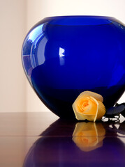 THIS BLUE VASE