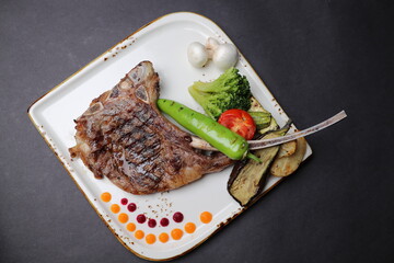 Tomahawk Barbecue Steak