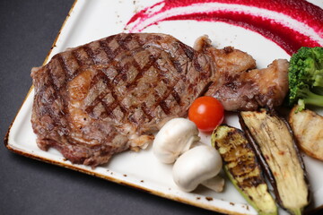 Steak entrecote steak