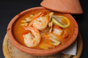 Cooked shrimp