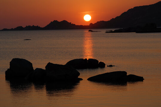 Tramonto nell'Arcipelago di La Maddalena © Fabio Presutti
