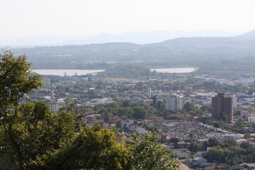 View of the city of Santa Cruz do Sul, Rio grande do sul, Brazil