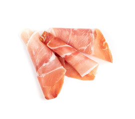 Slices of Prosciutto, Spanish Jamon Cut, Parma Ham