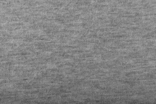 Soft grey cotton, elastane and polyester fabric texture background