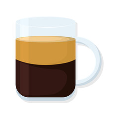 Isolated espresso coffee cup - Vector illustration design