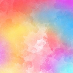 Fototapeta na wymiar Watercolor abstract colorful background wallpaper