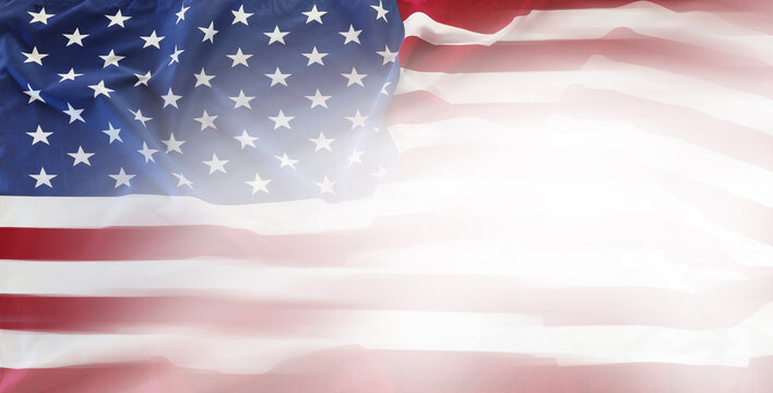 USA America flag stars and stripes background