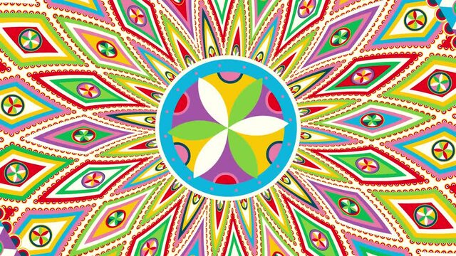 Najdi style rotating pattern