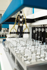 automatic operation of the machine with tests in the clinic