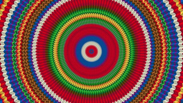 Poncho video texture, seamless loop animation