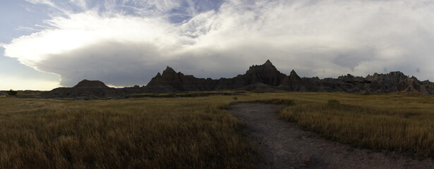 Badlands-Nationalpark in South Dakotas