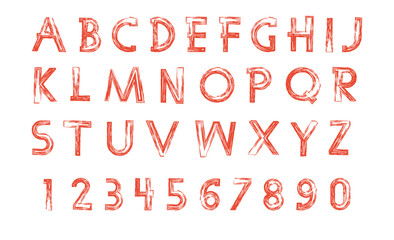 Pink and white glittering letters in brush hand painted style. graphic