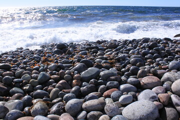 rocks on the beach - Mølen 