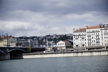 Einfahrt zum Bahnhof von Lyon