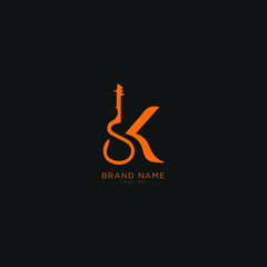 Alphabet K, KK logo design, monogram, icon, premium business typeface. Editable color choice high resolution file.