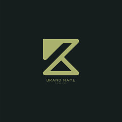 Alphabet K, KK logo design, monogram, icon, premium business typeface. Editable color choice high resolution file.